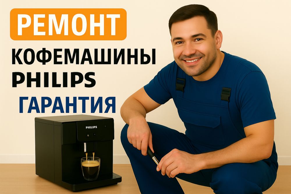 Ремонт кофемашины Philips | Филипс | Гарантия