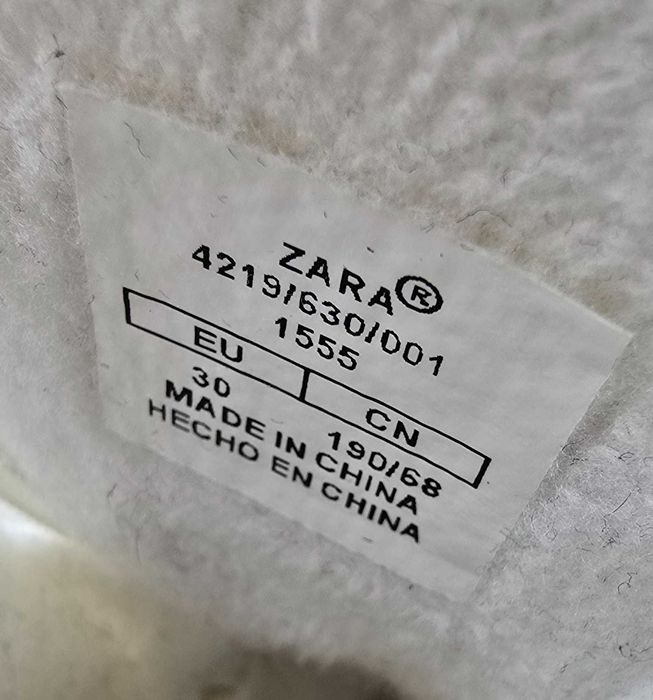 Детски апрески боти Zara №30