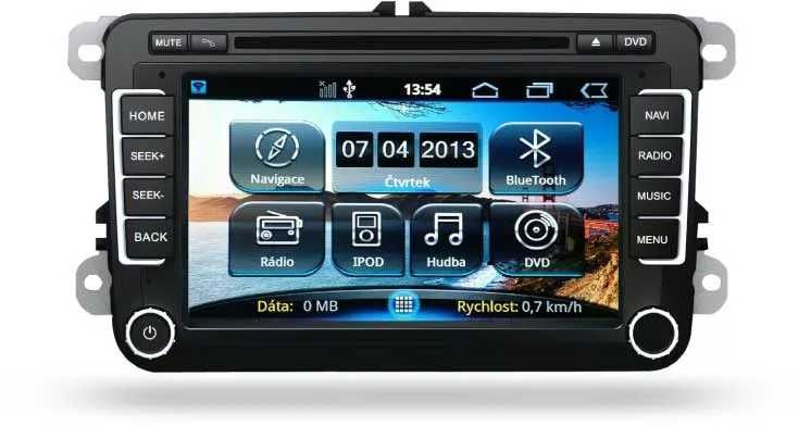 Navigatie GPS Android RNS 510 - Skoda Volkswagen Seat - Model 2025
