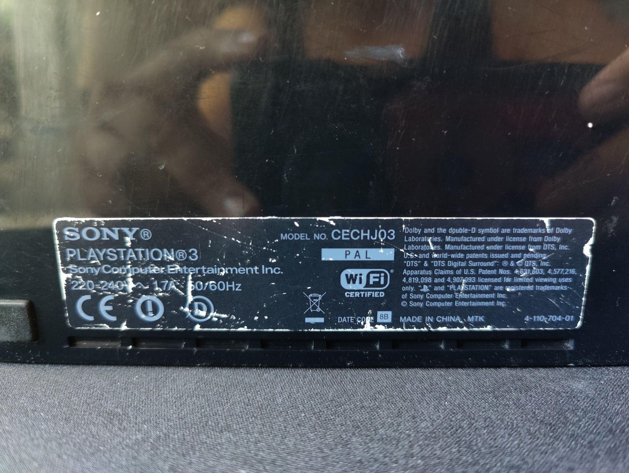 Playstation 3 CECHJ03 Modat