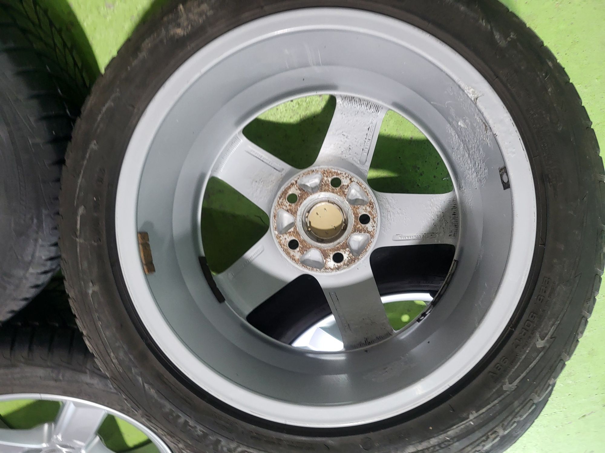 17 5x112 Audi A4 A5 A6 Vw Passsat Touran Caddy Tiguan Skoda 5х112