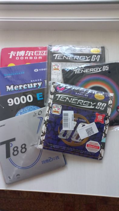 Продам накладки для ракетки