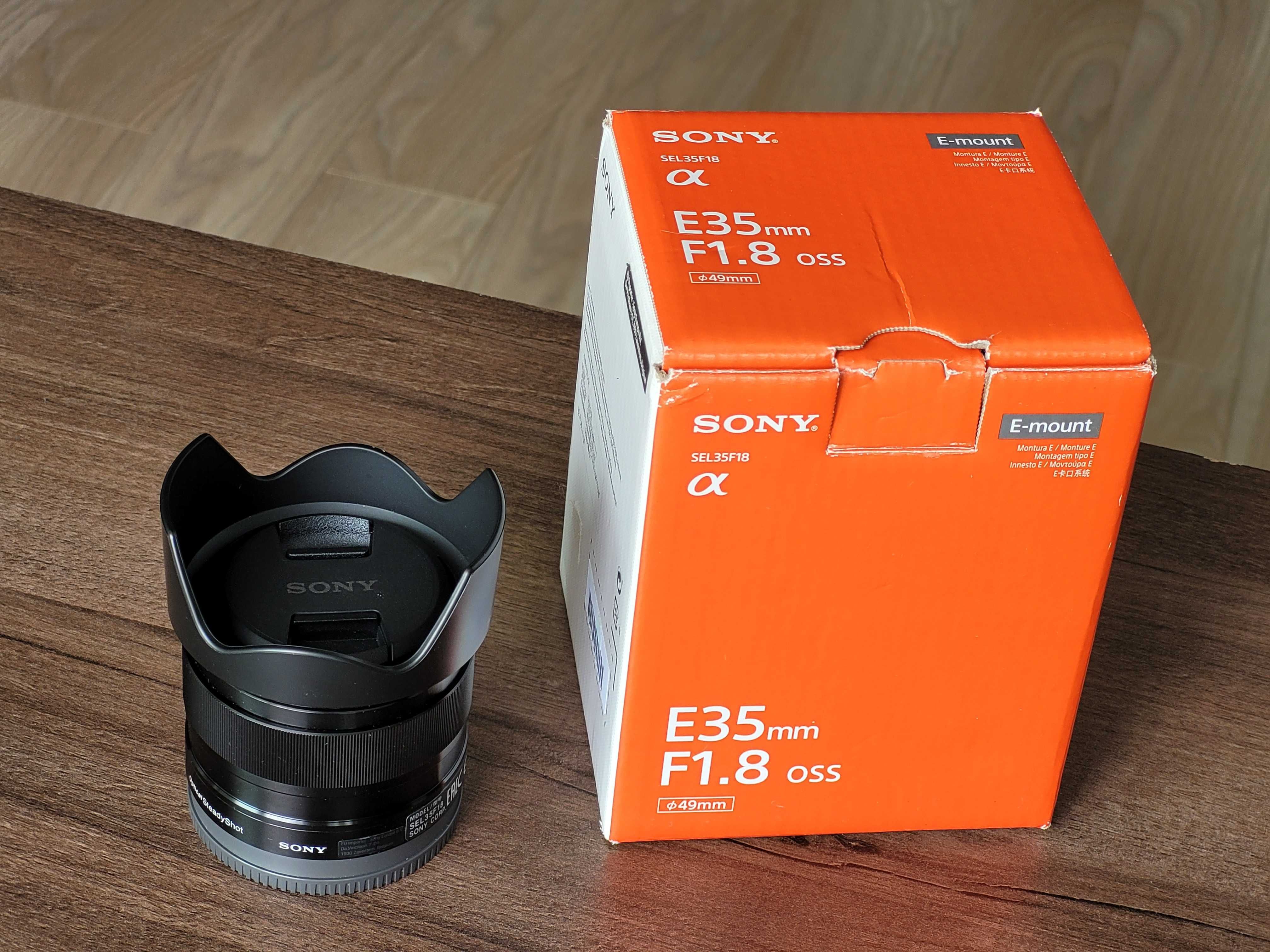 Sony 35mm F1.8 OSS Obiectiv Sony E