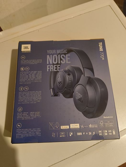 Безжични слушалки с микрофон JBL - Tune 770NC