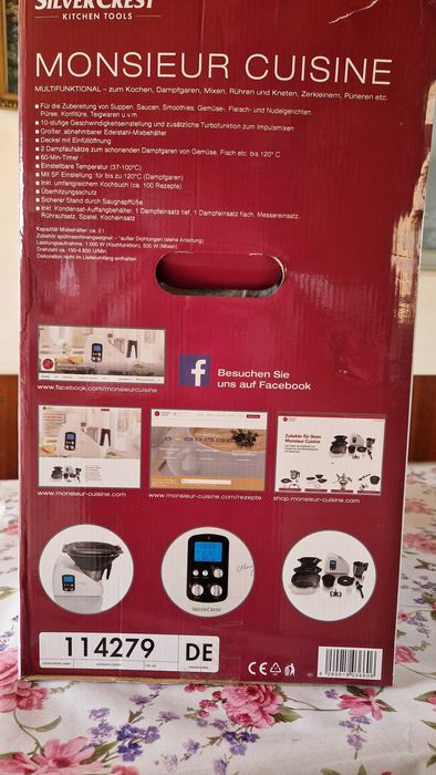 Aparat de gatit monsieur cuisine robot bucatarie.