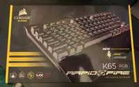 Геймърска клавиатура Corsair K65 Rapidfire