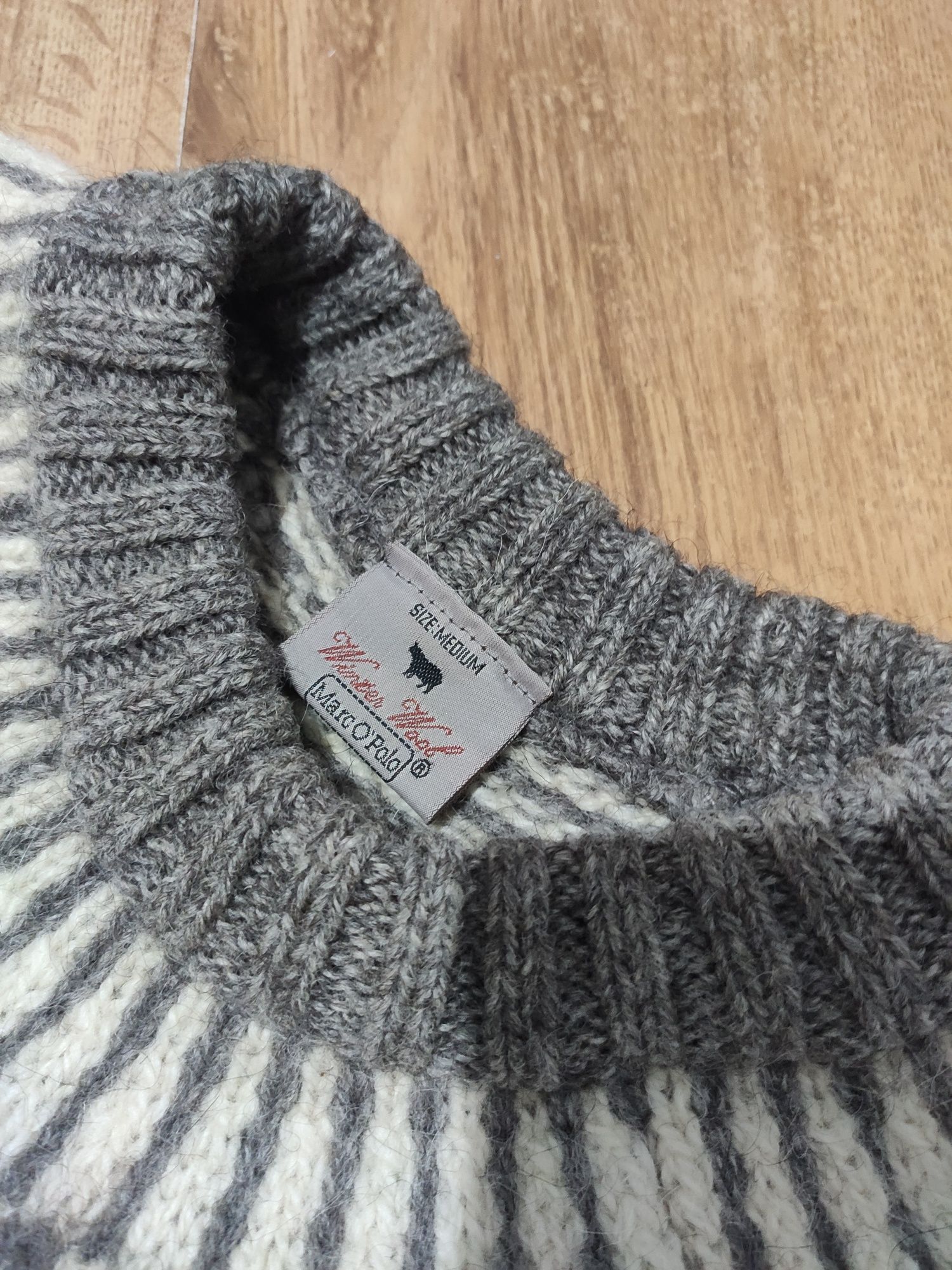 Pulover din lână si alpaca Marc O'Polo Made in England marimea XL