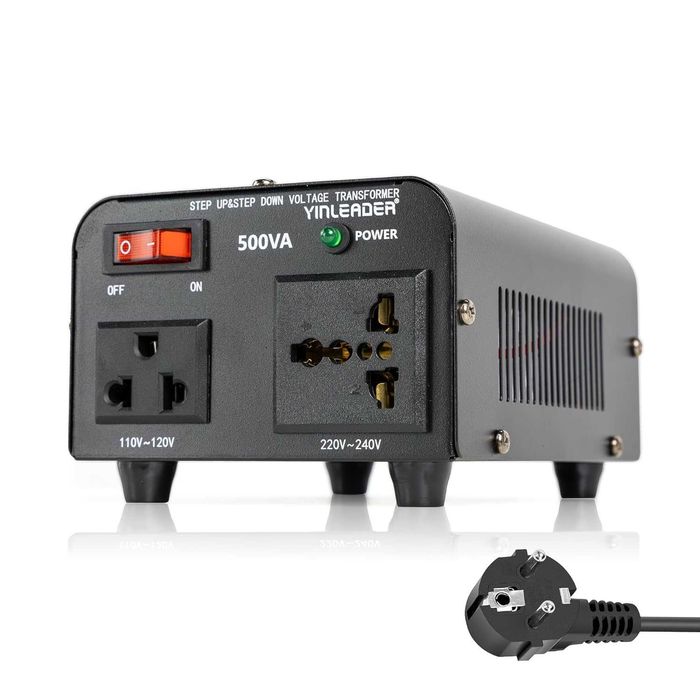 НОВ! 500W 220V към 110V Тороидален Трансформатор/Преобразувател