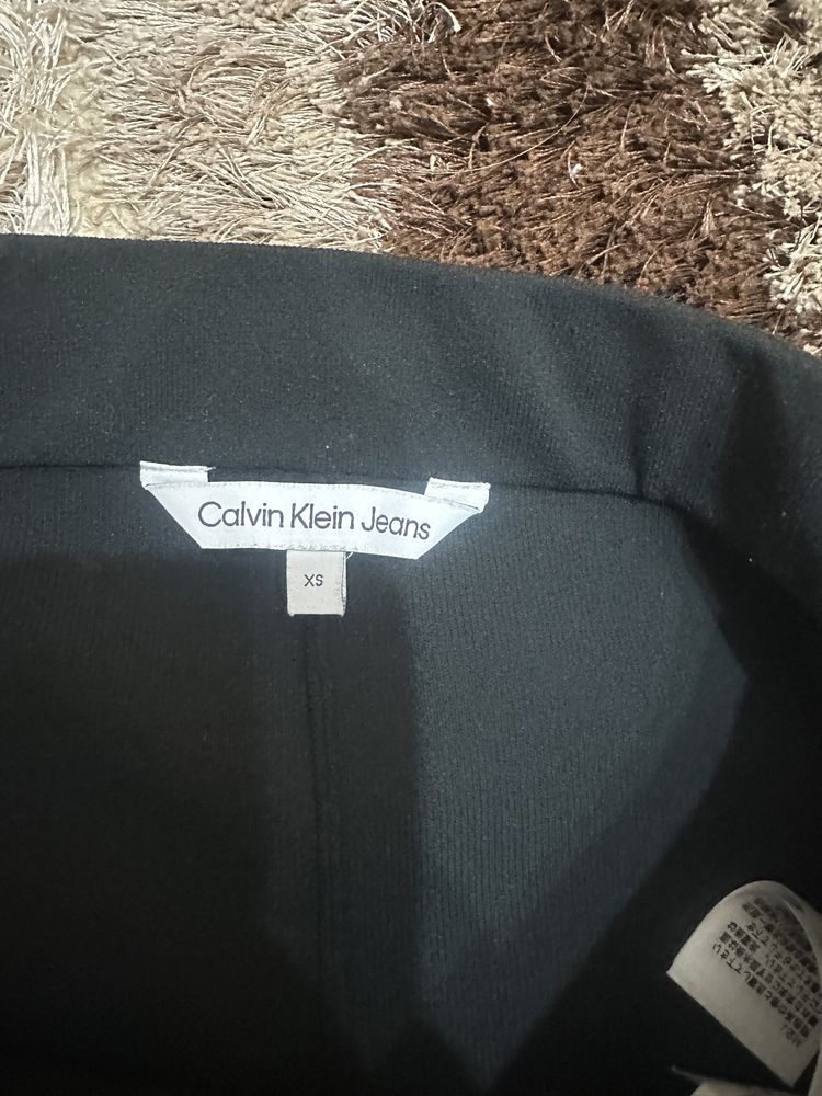 дамски черен клин calvin klein