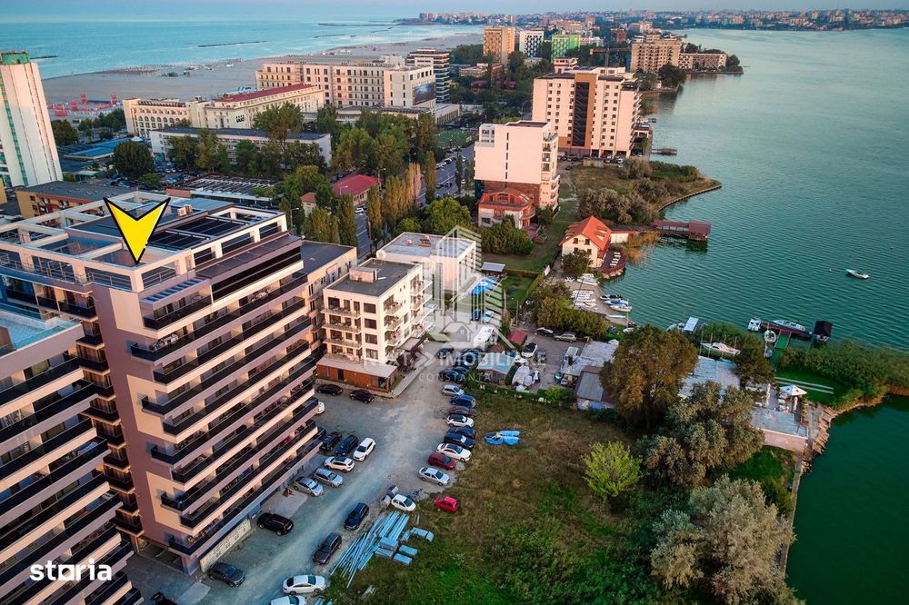 Apartament 2 cam,  decomandat, Mamaia zona Rex, la alb
