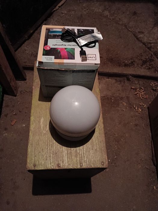 Въртяща  светеща топка-10лв