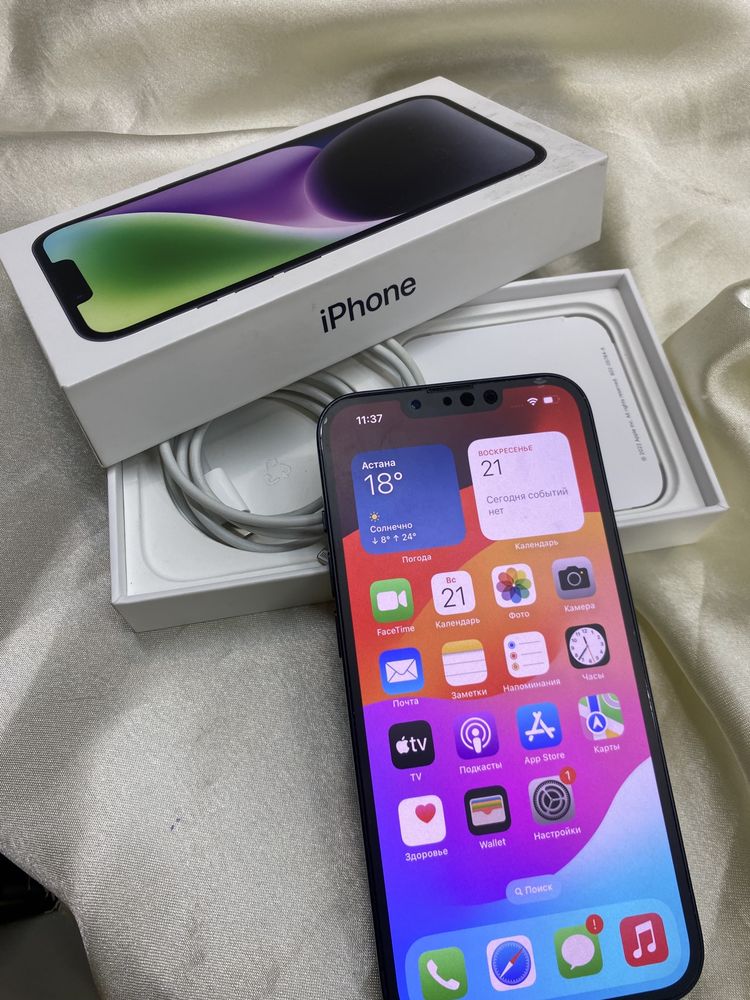 Iphone 14 128gb [1002 Костанай] лот 356654