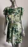 Rochie H&M verde masura XS/S EUR 34