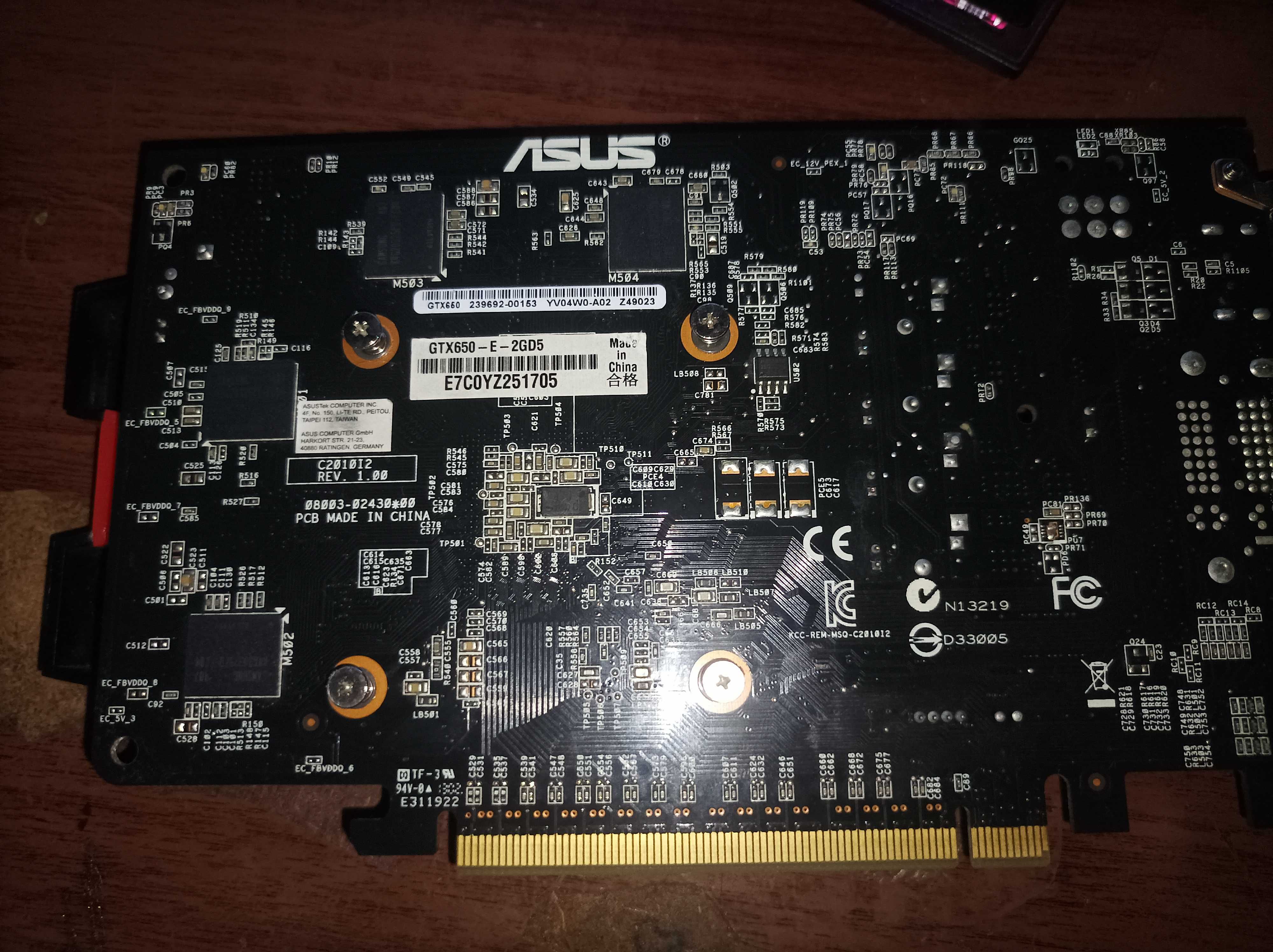 Gtx 650 возможно работает нужно проверить к моему ПК не подходит