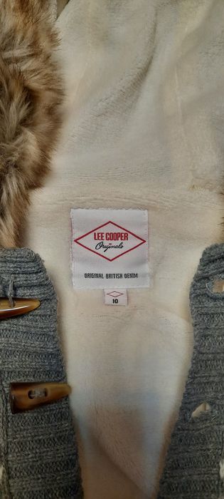 Преходно яке с качулка Lee Cooper