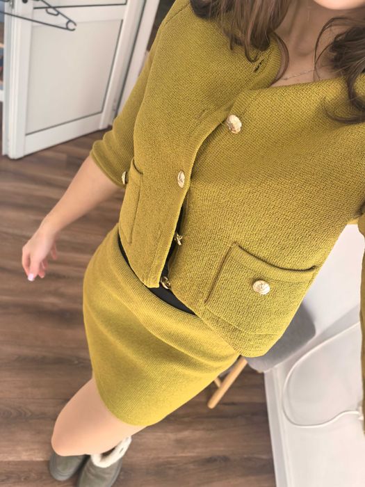 Зелен комплект на Zara