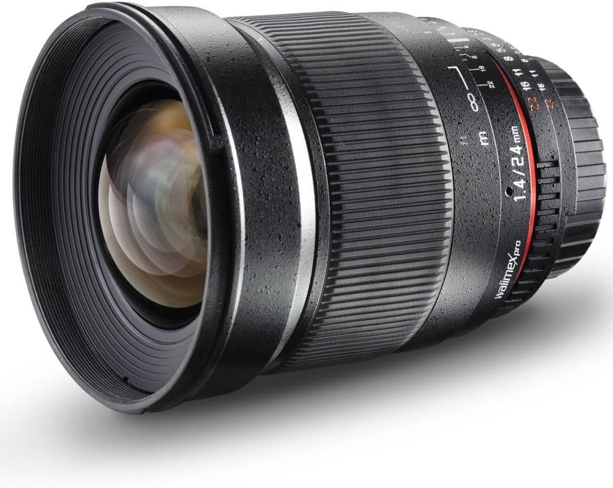 Obiectiv Walimex pro 24mm 1 / 1.4 pentru CANON EF,sigilat