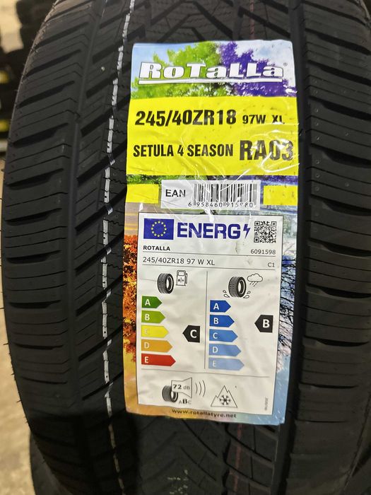 Всесезонен спорт пакет ROTALLA 225/45R18 95W XL 245/40R18 97W XL