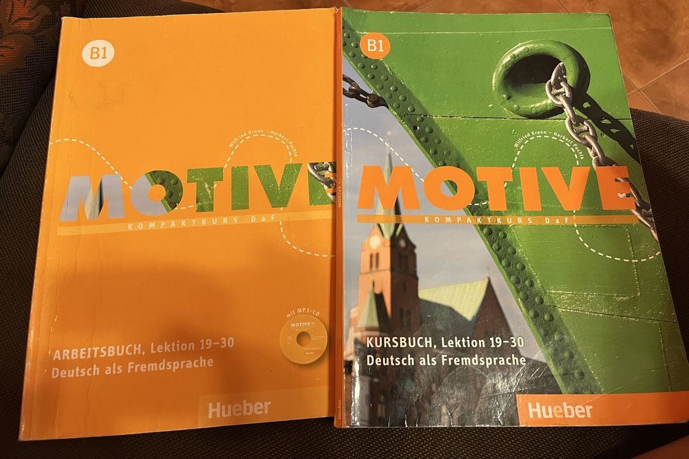 Учбеник по немски MOTIVE A1 и B1