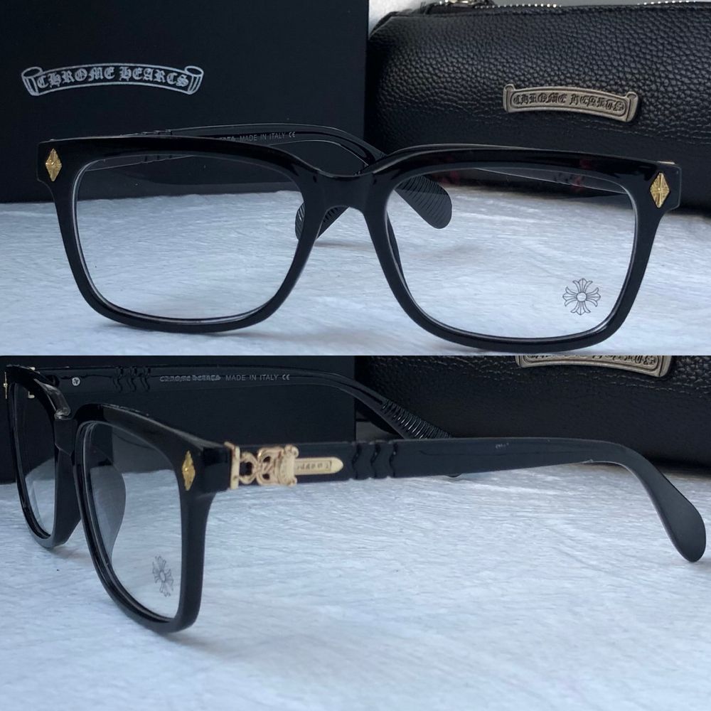 Очила за компютър Диоптрични рамки прозрачни слънчеви chrome hearts
