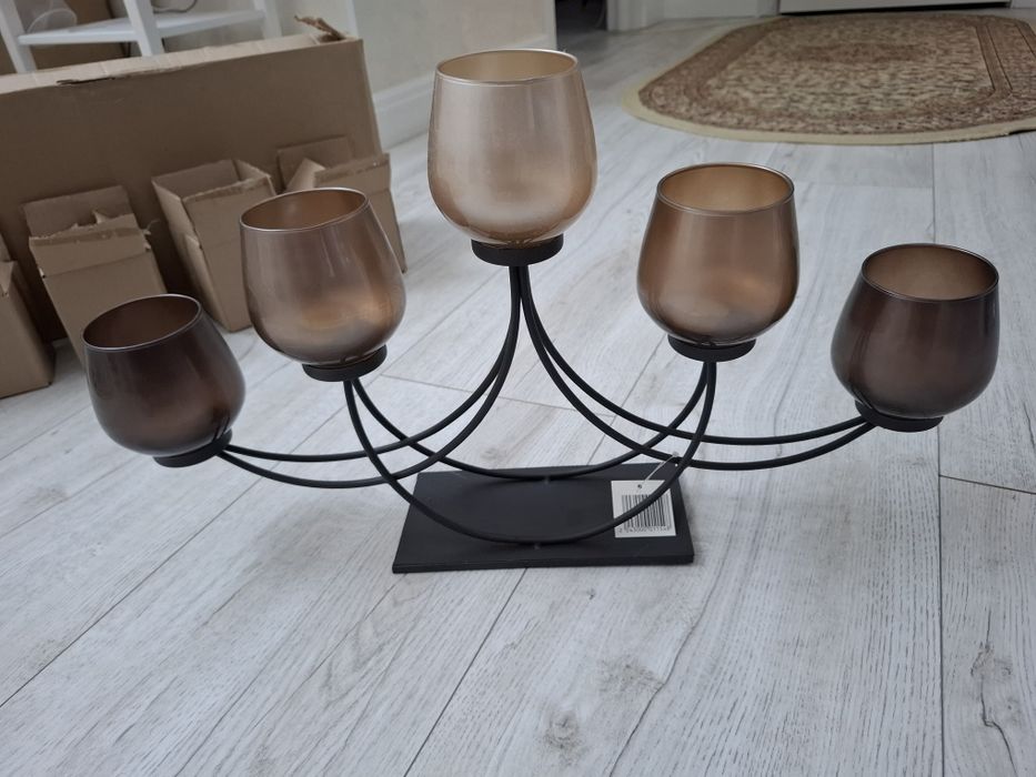 Новый 5-рожковый канделябр