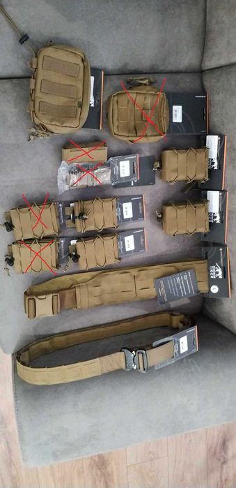 Tasmanian tiger жилетка L-XL и хидратираща раница