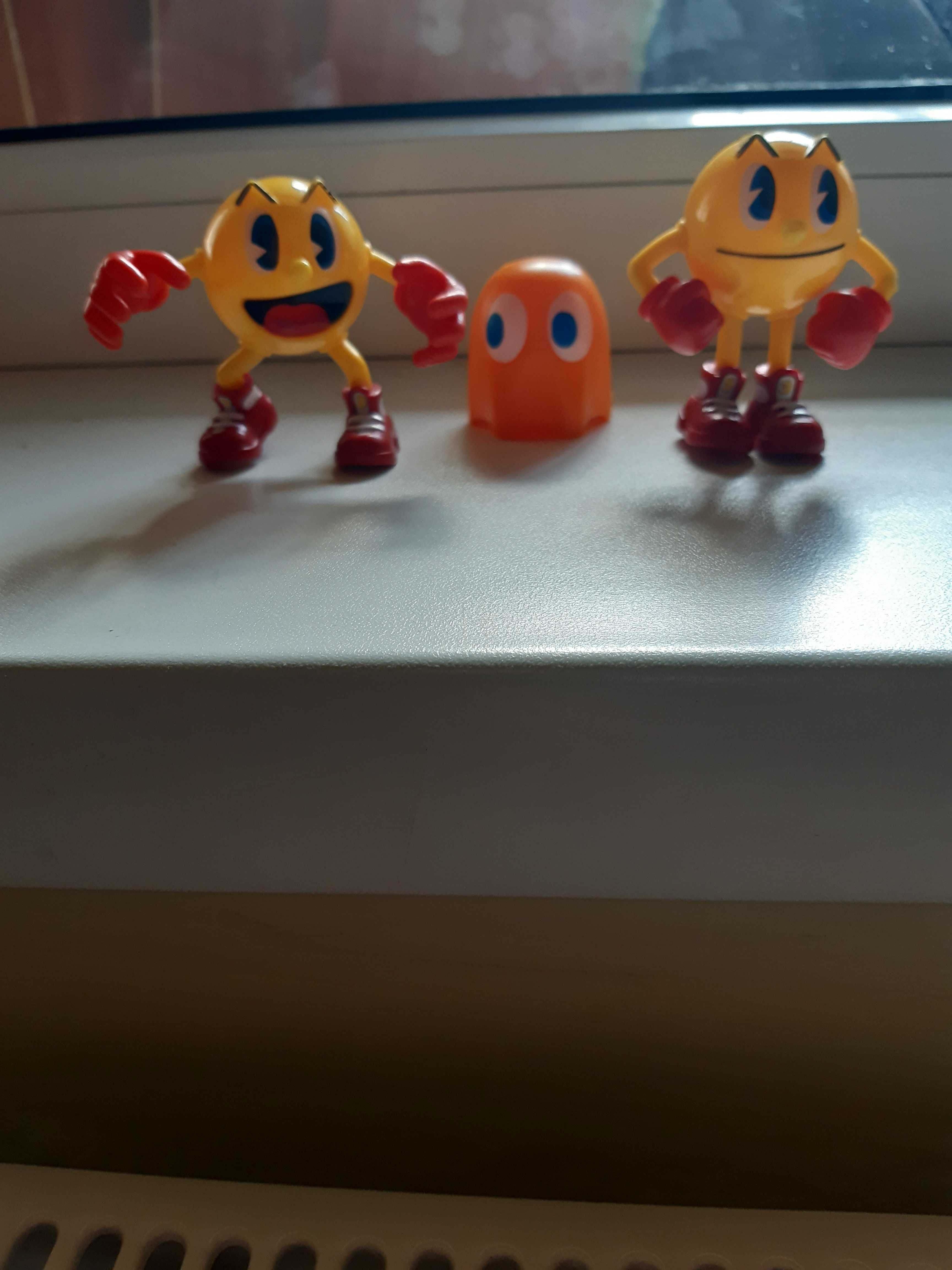 3 figurine Pac-man The Ghostly Adventures 2012 brand Bandai articulate