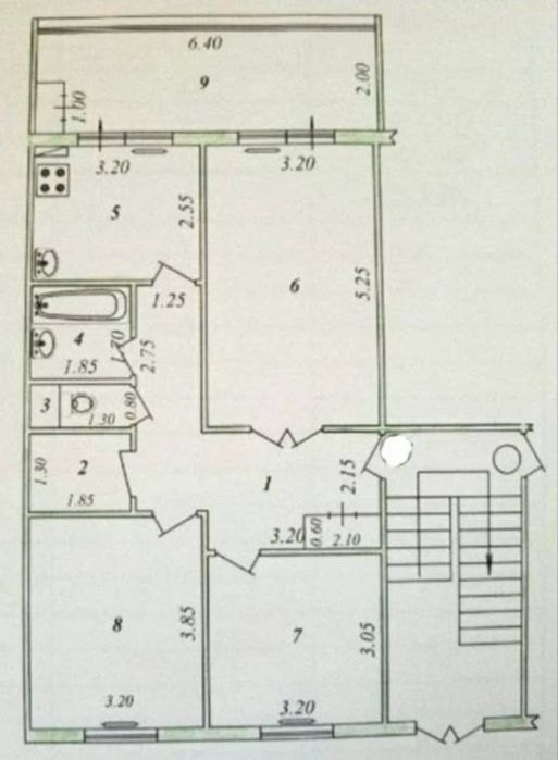 Продается Тузель 3, 3 комнатная квартира срочно