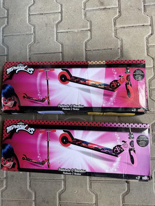 NOI 2 trotinete fete Ladybug