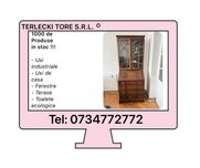 MOBILA ANGLIA CHESTERFIELD  oxford Secretar birou vitrina colonial