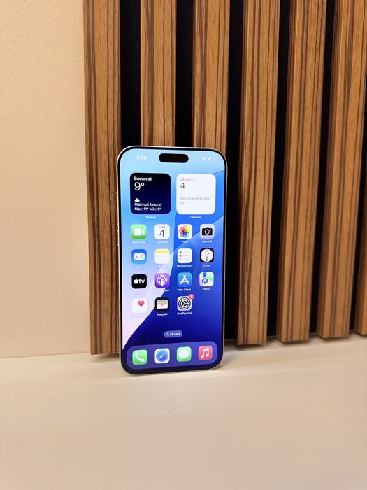 IPHONE 16 Pro Max 256gb White Titanium,Garantie Valabila