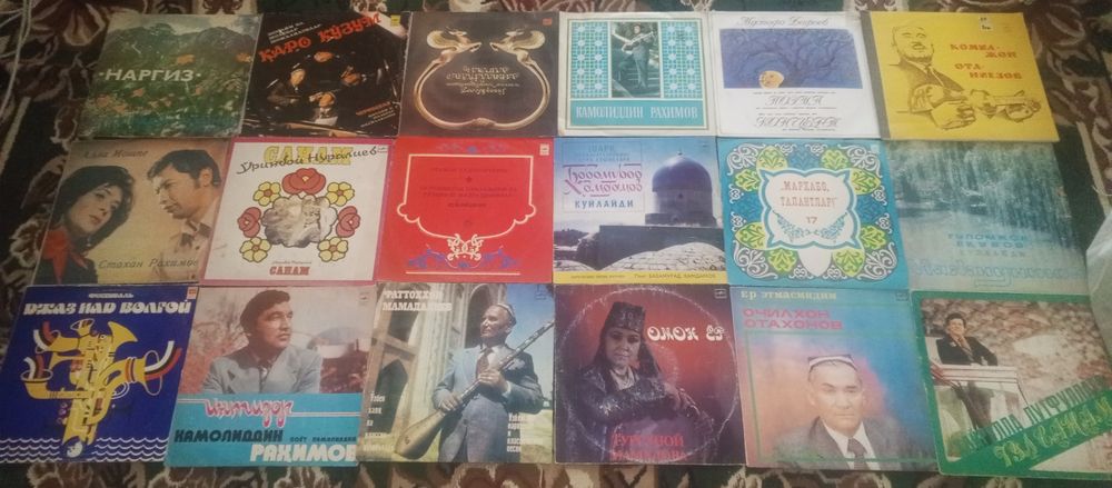 Узбекские и средно азиятские исполнители виниловые пластинка