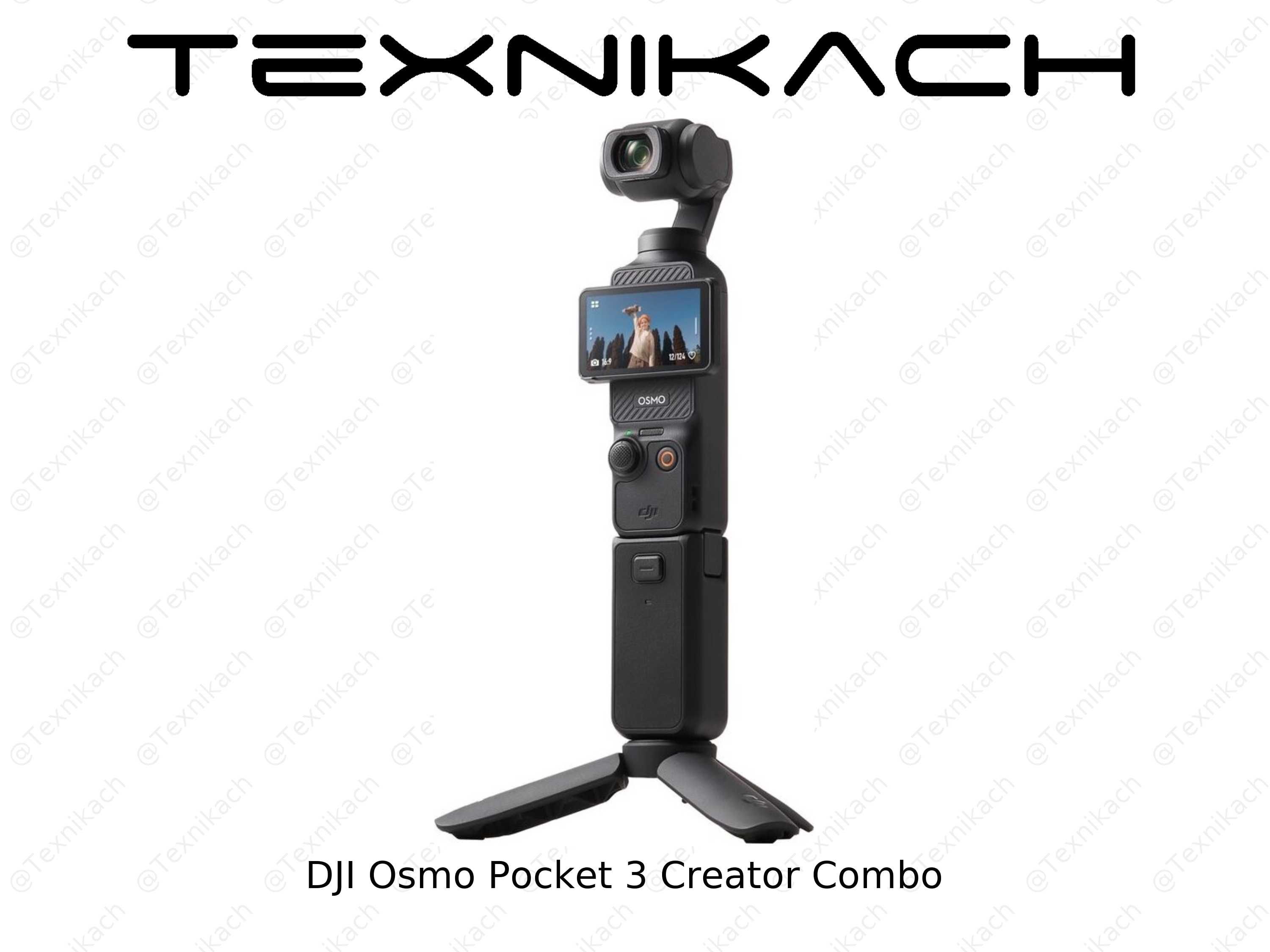 Yangi • DJI Osmo Pocket 3 Creator Combo • Dastavka