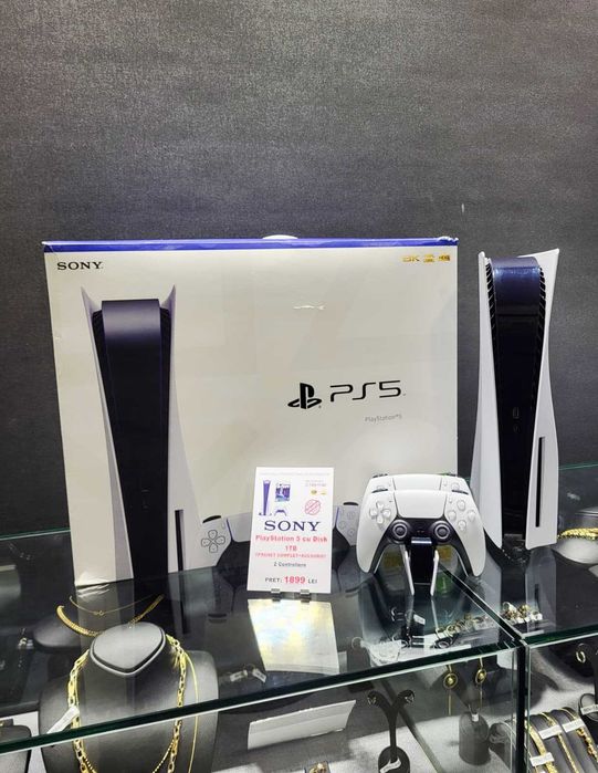***STAR*** Shop: PlayStation 5 - DISK - PACHET COMPLET + ACCESORII !!!