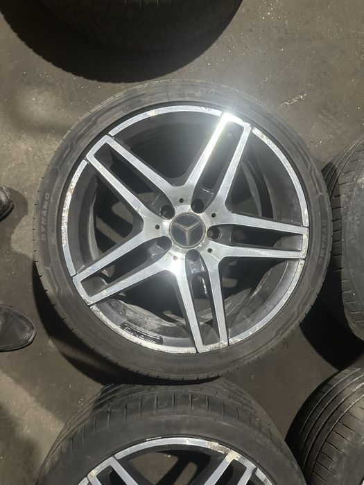 SET ROTI R18 • AMG • COMPLETE Jante ORIGINALE + anvelope w204 w212 ETC