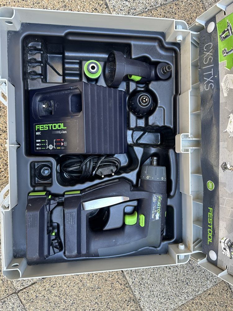 Festool txs 10,8 v 3 mandrine