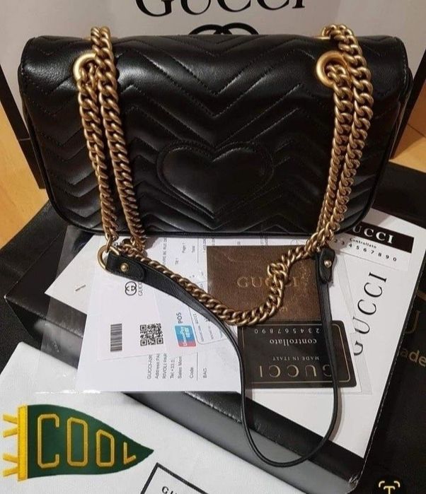 Geanta piele naturala 100%,cutie,certificat,card,saculet, etichetă