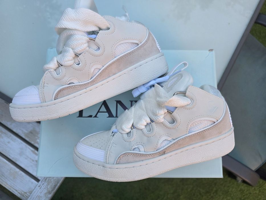 Vand pantofii Lanvin White  38