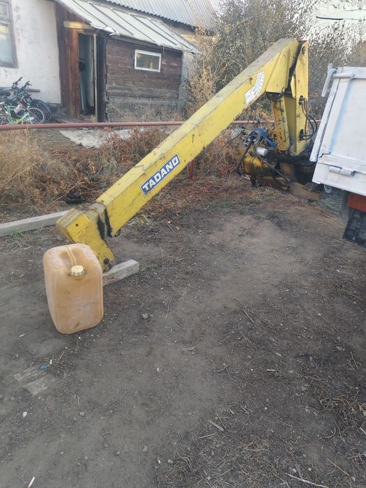 КМУ установка манипулятора тодано