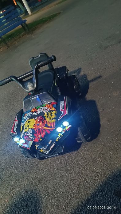 ATV copii negru cu