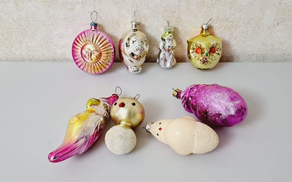 Елочные игрушки, игрушки