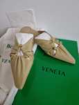 Bottega Veneta Bunnie Mule Flat