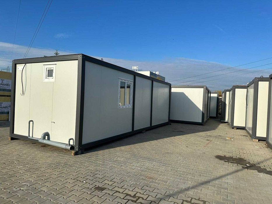 Container de locuit 8x3 m cu baie utilata Karcontainer