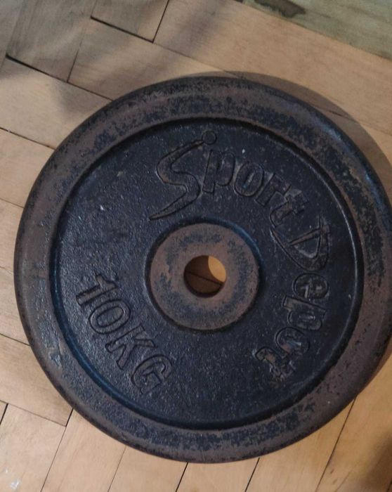 Прав лост без резба  с щипки 183 см. Ф28/Железни тежести 2x 10 кг. 30ф