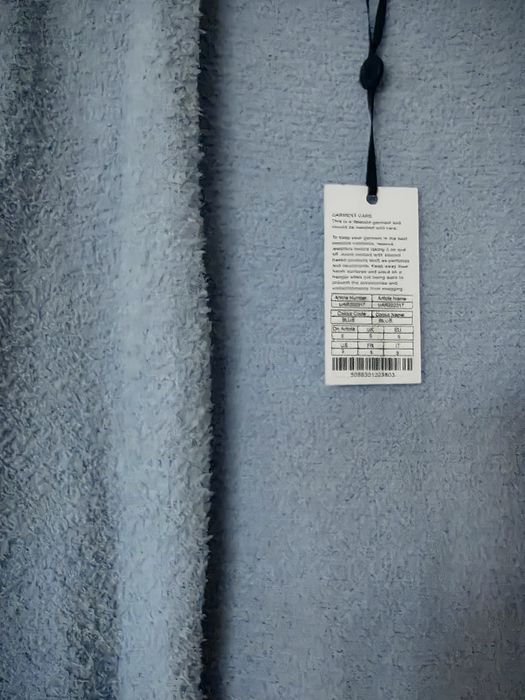 Vand cardigan dama lung, culoare bleu, marimea S, marca U collection