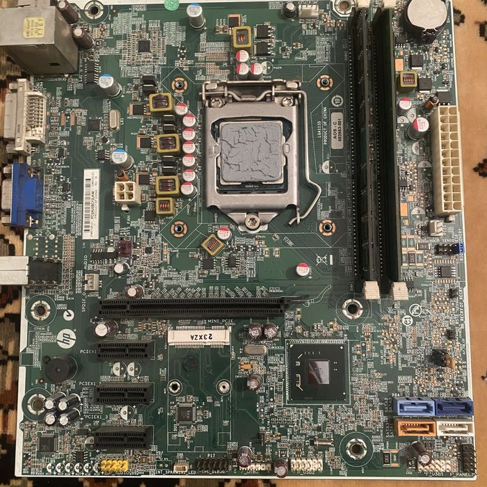 комплект материнская плата 1155 +8гб оперативной памяти