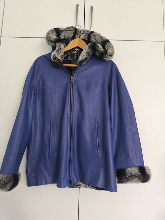 Кожено яке, естествена кожа, двулицево