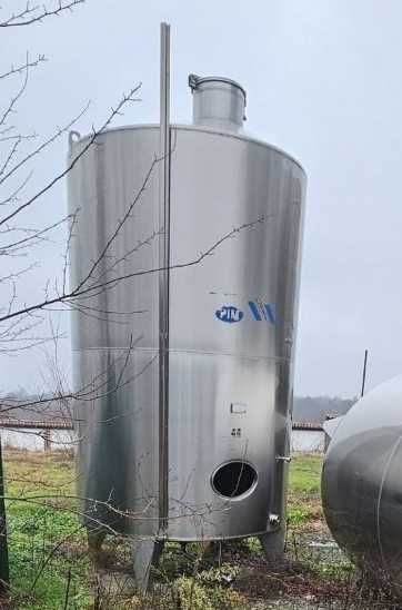 Съд за съхранение на вино/ Цистерна от неръждаема стомана 15 кубика