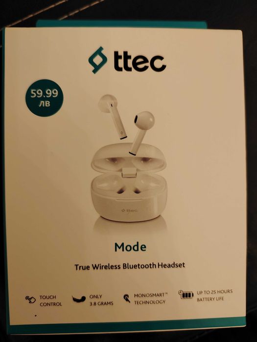 Безжични слушалки ttec