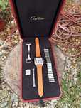 Ceas Cartier Santos de Cartier,referinta:WSSA0018,40mm Large,nepolisat